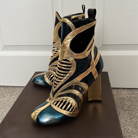 Louis Vuitton Queen of Hearts Ankle Boot 10cm Euro: size 38 - Picture 2 of 7